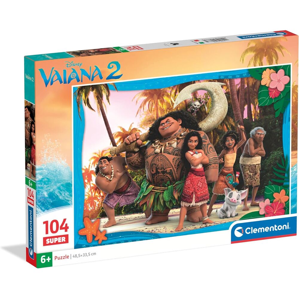 Puzzle super Vaiana 2 Disney 104pzs - Frikibase.com
