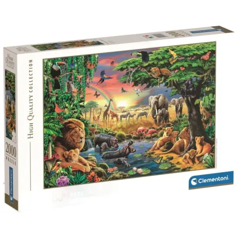 Puzzle The African Gathering High Quality 2000pzs - Frikibase.com