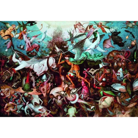 Puzzle The Fall of the Rebel Angels Bruegel Museum 1000pzs - Frikibase.com