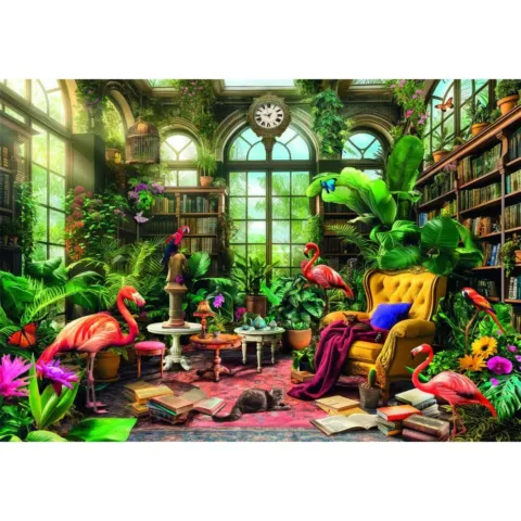 Puzzle The Greenhouse Library High Quality 1000pzs - Frikibase.com