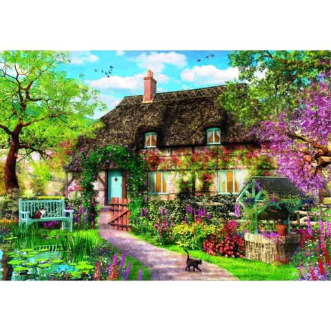 Puzzle The Old Cottage High Quality 1000pzs - Frikibase.com