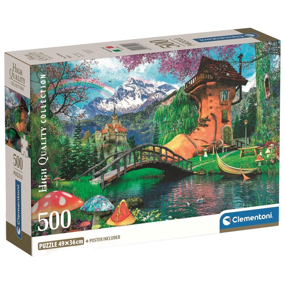 Puzzle The Old Shoe House High Quality 500pzs - Frikibase.com