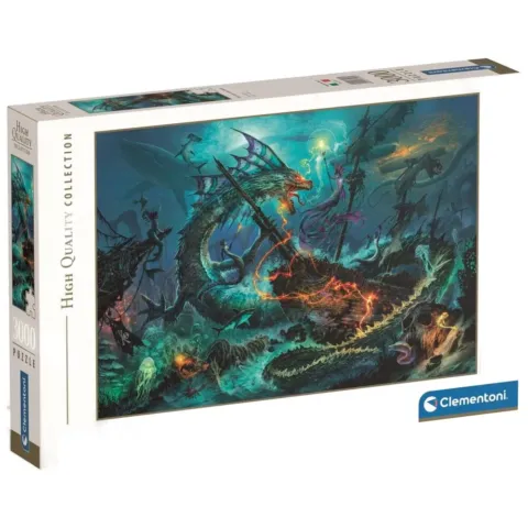 Puzzle The Underwater Battle High Quality 3000pzs - Frikibase.com