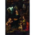 Puzzle The Virgin of the Rocks Leonardo Museum 1000pzs - Frikibase.com
