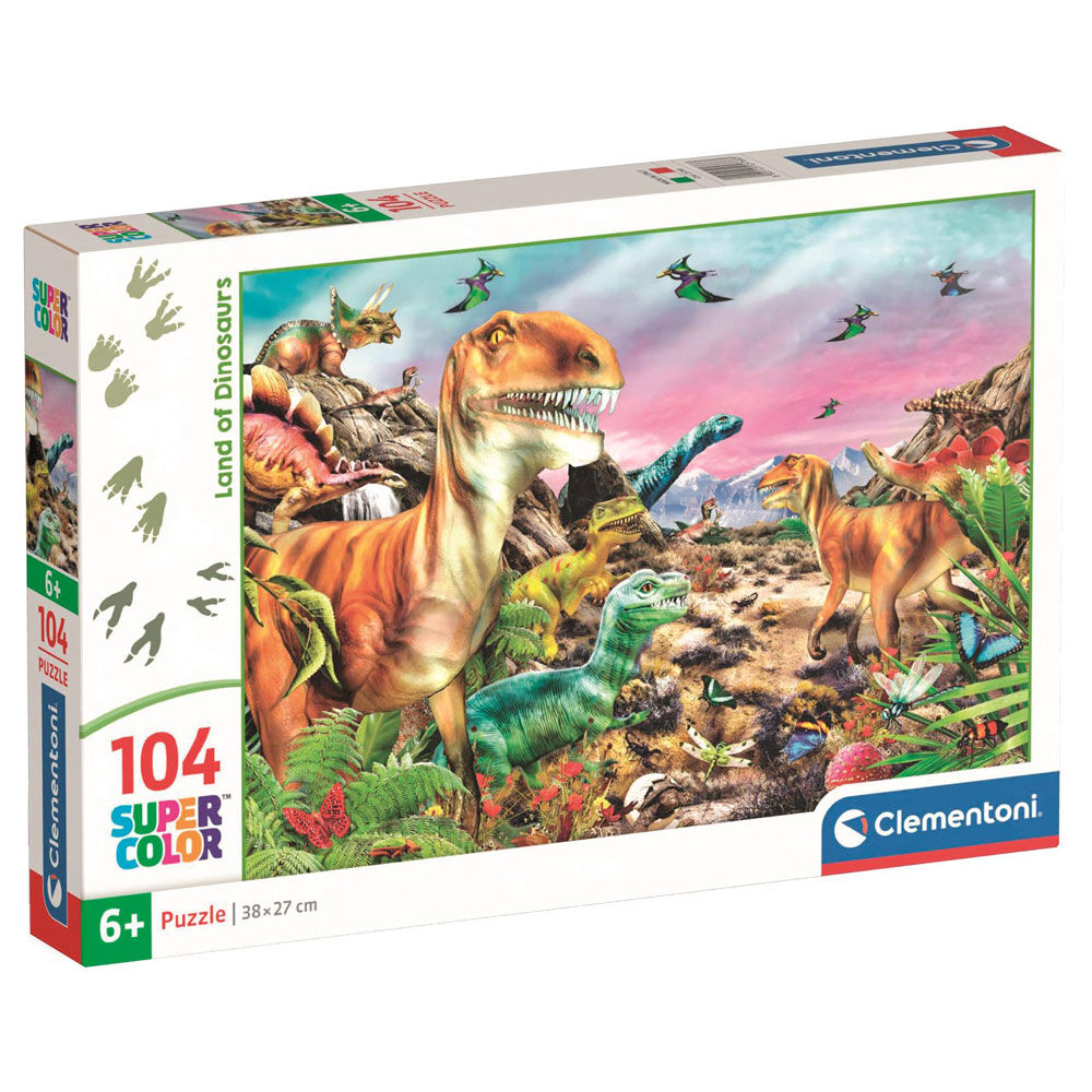Puzzle Tierra de Dinosaurios 104pzs - Frikibase.com