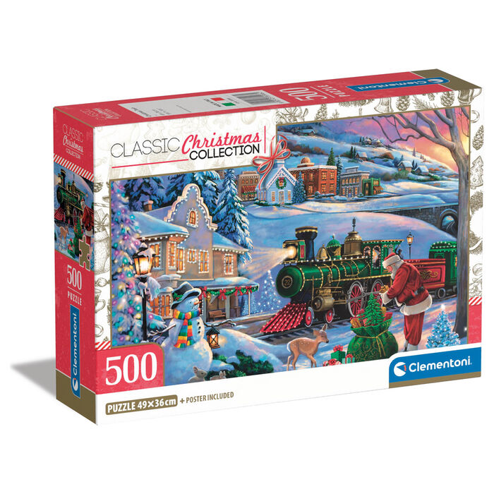 Puzzle Tren de la Navidad 500pzs - Frikibase.com