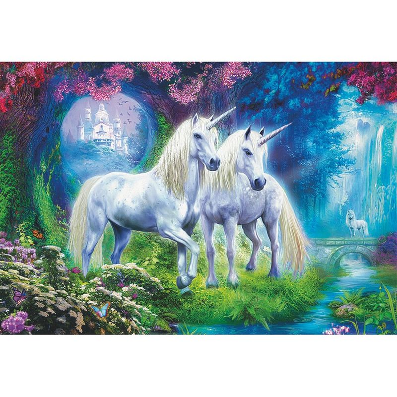 Puzzle Unicornios En El Bosque 500pzs - Frikibase.com