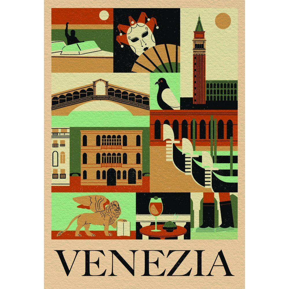 Puzzle Venecia Style in the City 1000pzs - Frikibase.com