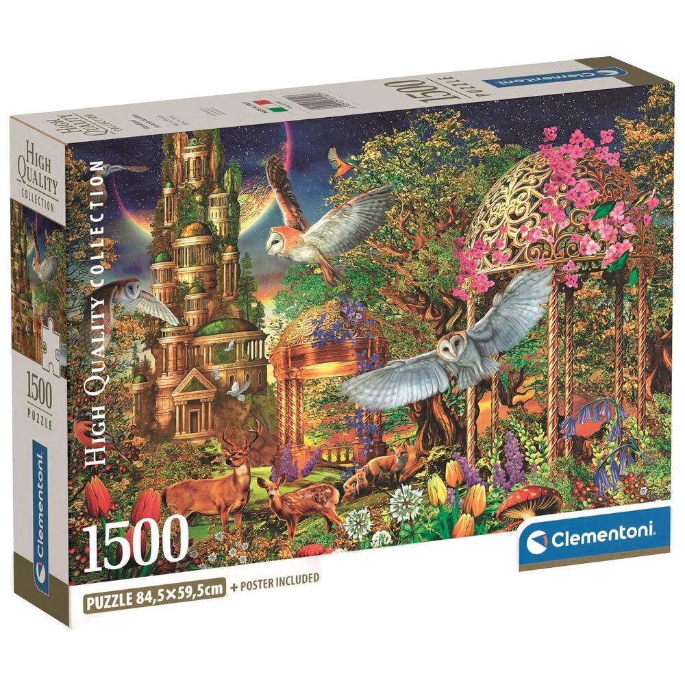 Puzzle Woodland Fantasy Garden High Quality 1500pzs - Frikibase.com