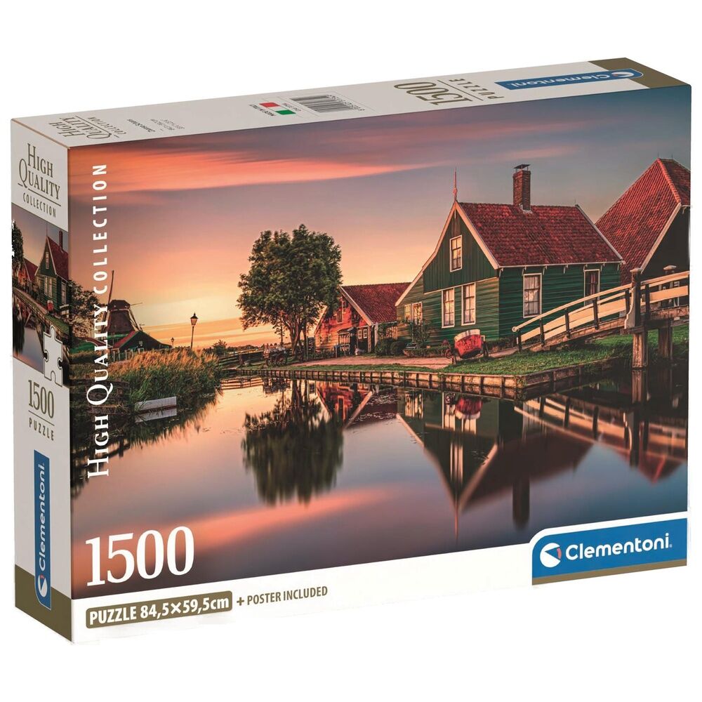 Puzzle Zaanse Schans High Quality 1500pzs - Frikibase.com