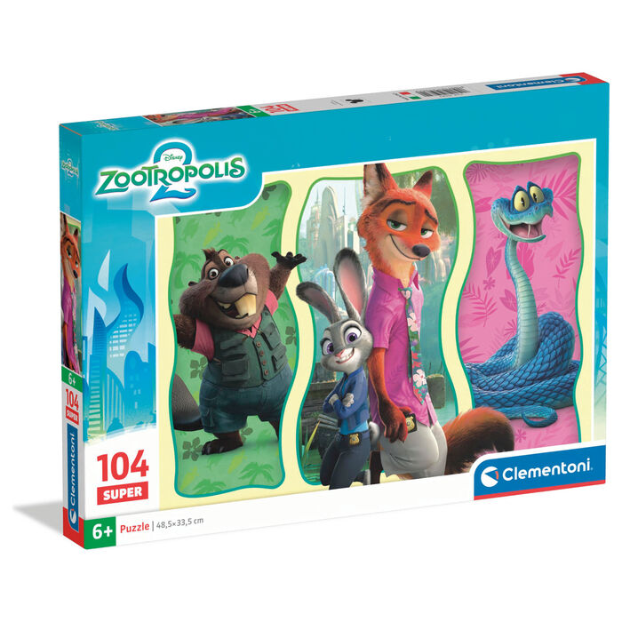 Puzzle Zootropolis 2 104pzs - Frikibase.com