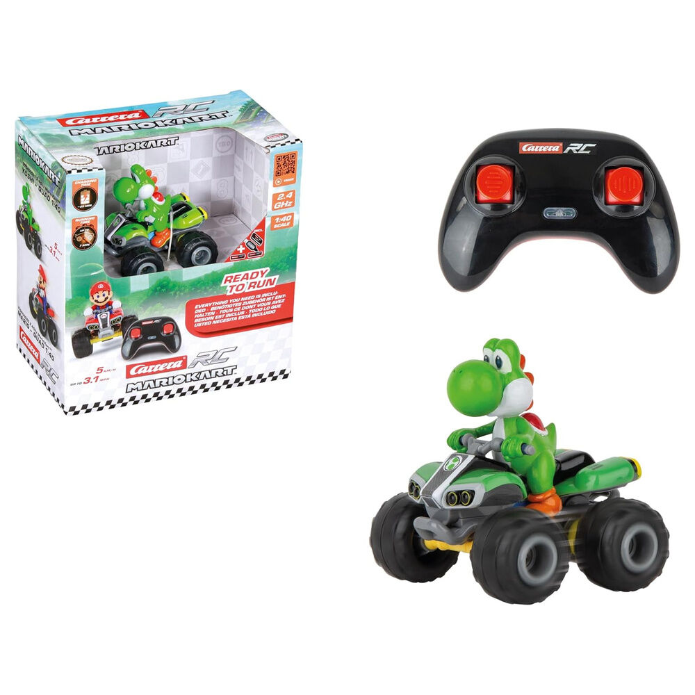 Quad radio control Yoshi Mario Kart - Frikibase.com