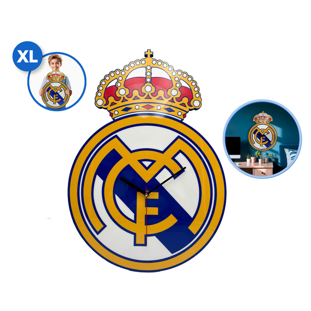 Reloj de pared Real Madrid - Frikibase.com