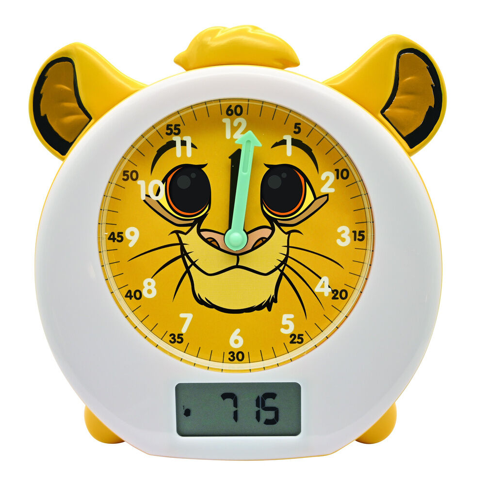 Reloj Despertador Educativo El Rey Leon Disney - Frikibase.com