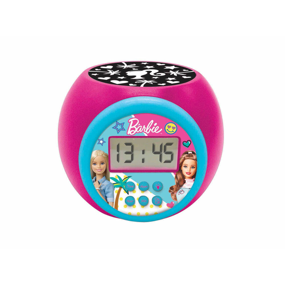 Reloj Despertador Proyector Barbie - Frikibase.com