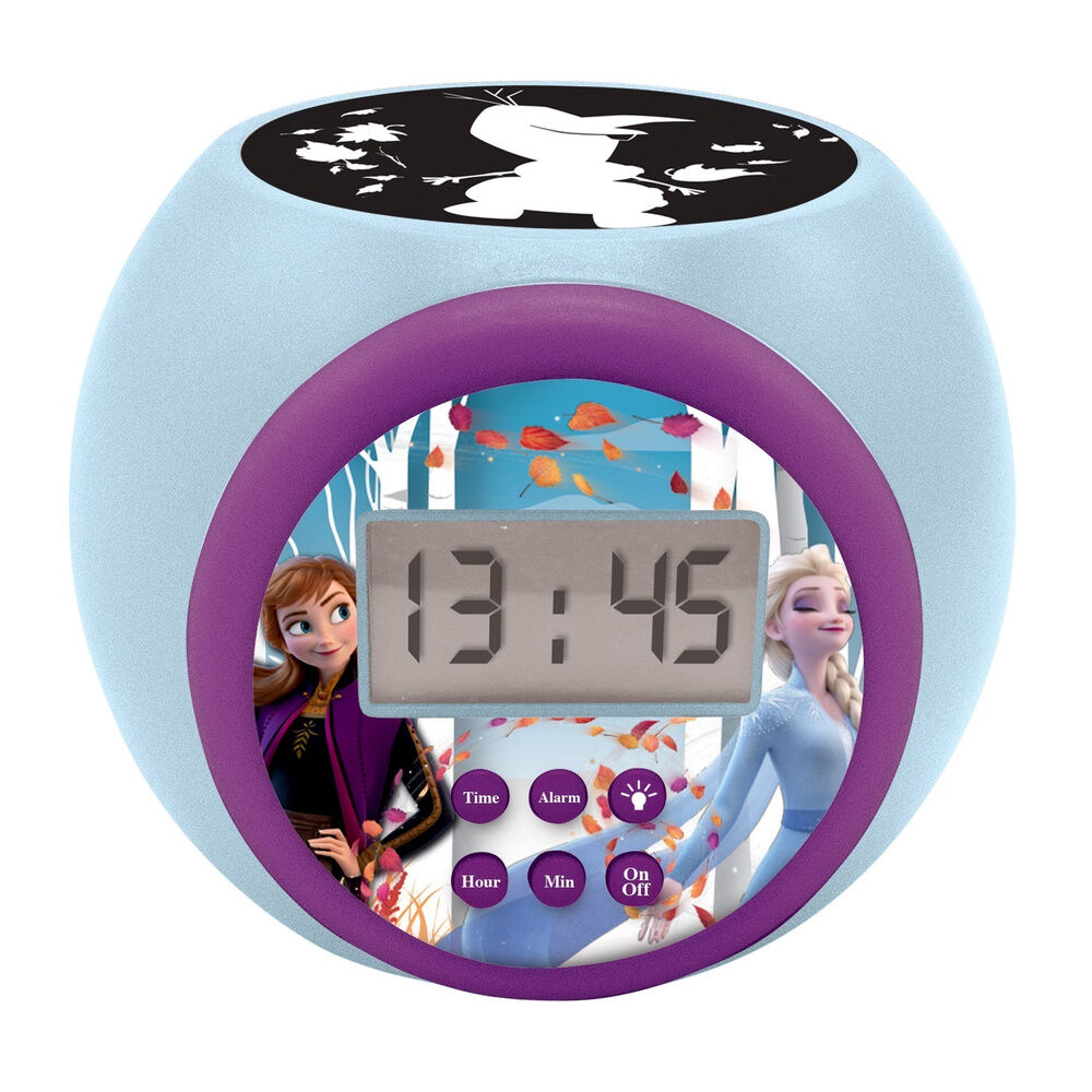 Reloj Despertador Proyector Frozen Disney - Frikibase.com