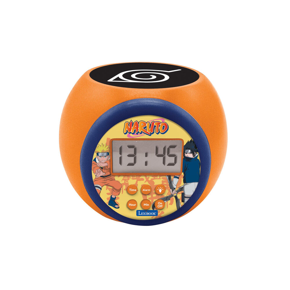 Reloj Despertador Proyector Naruto - Frikibase.com