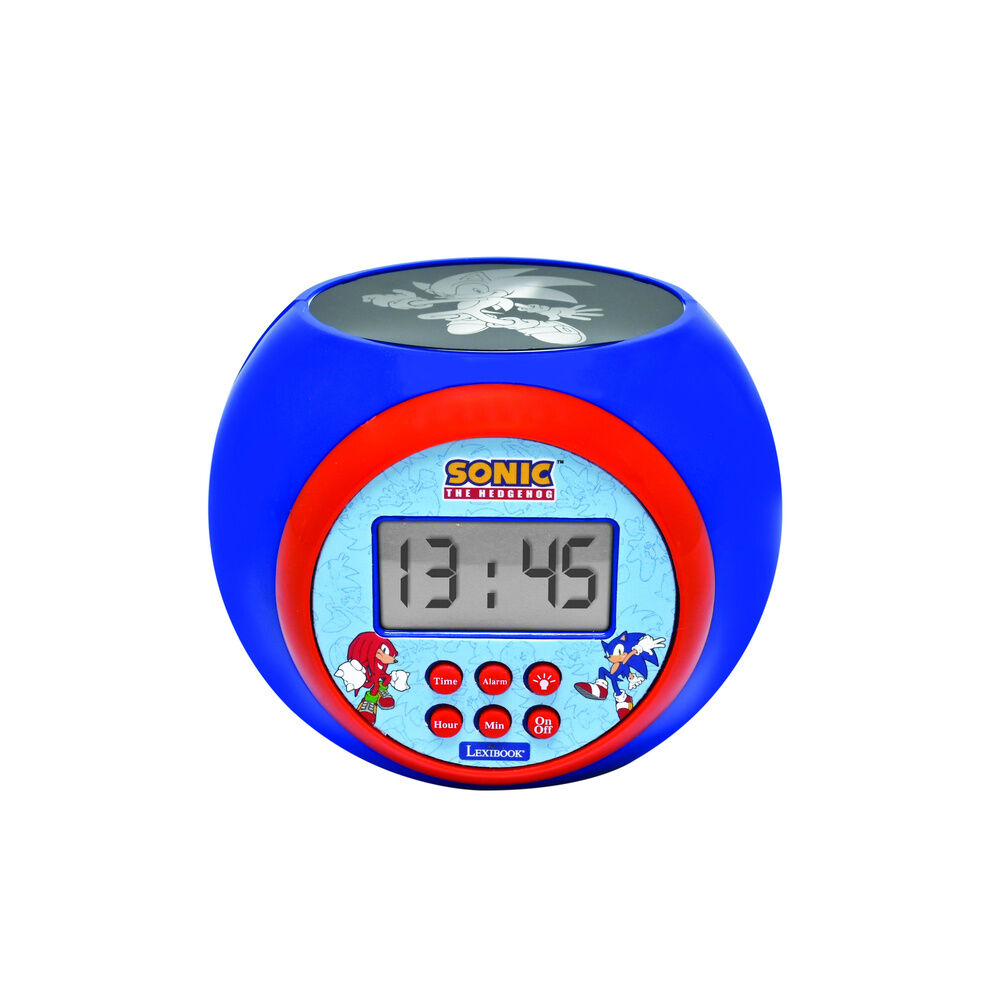 Reloj Despertador Proyector Sonic the Hedgehog - Frikibase.com