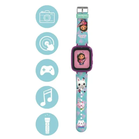 Reloj Digital con camara La Casa de Muñecas de Gabby - Frikibase.com
