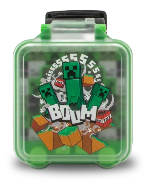 Reloj digital educativo con juegos Minecraft - Frikibase.com