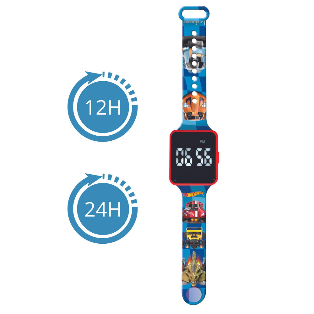 Reloj Digital LED Hot Wheels - Frikibase.com