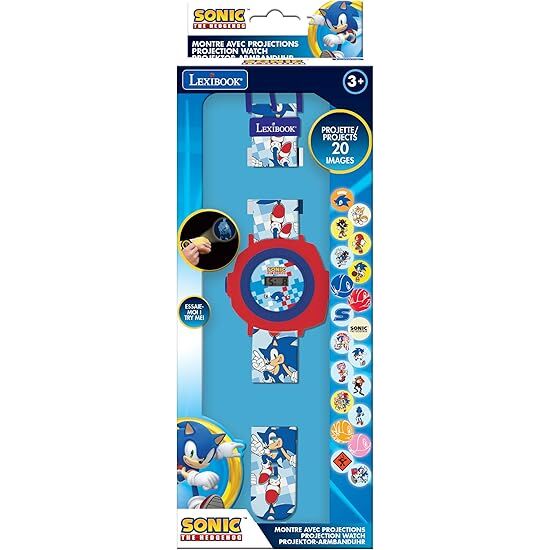 Reloj Digital proyecciones Sonic The Hedgehog - Frikibase.com