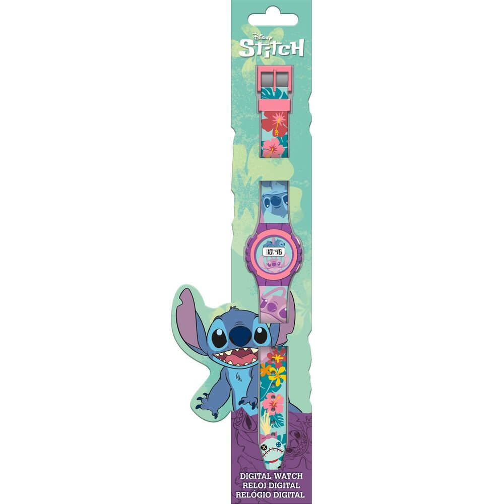 Reloj digital Stitch Disney - Frikibase.com
