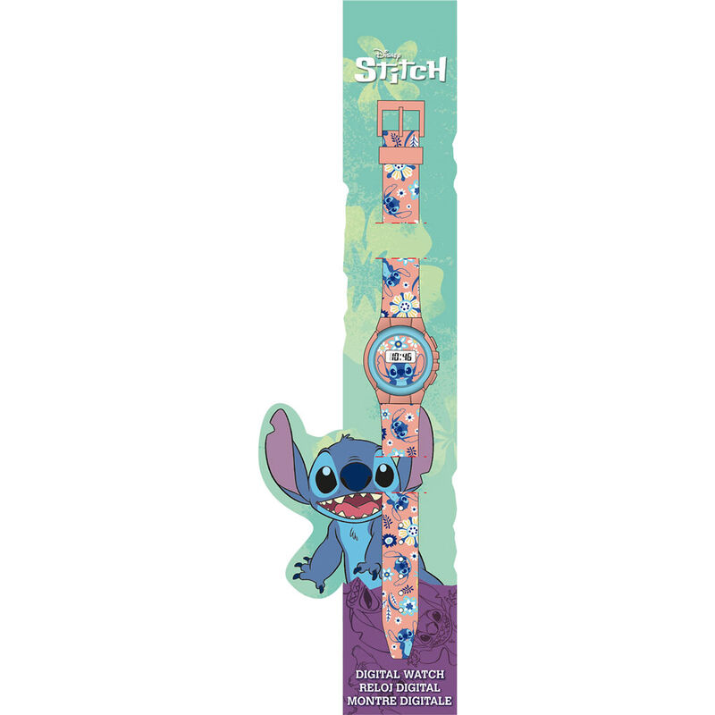 Reloj digital Stitch Disney - Frikibase.com