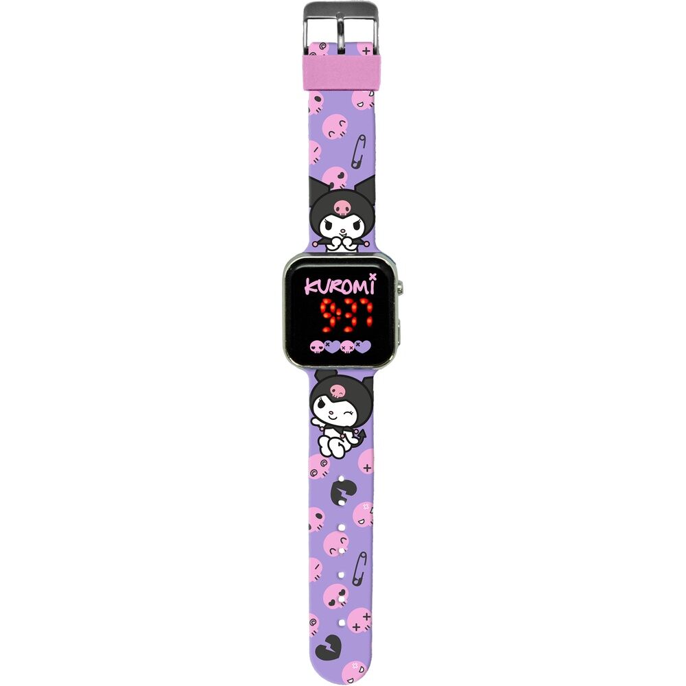 Reloj led Kuromi Hello Kitty - Frikibase.com