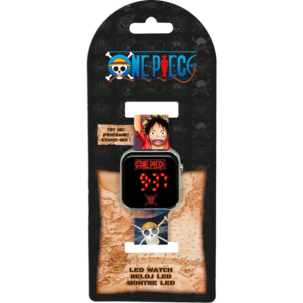 Reloj led One Piece - Frikibase.com