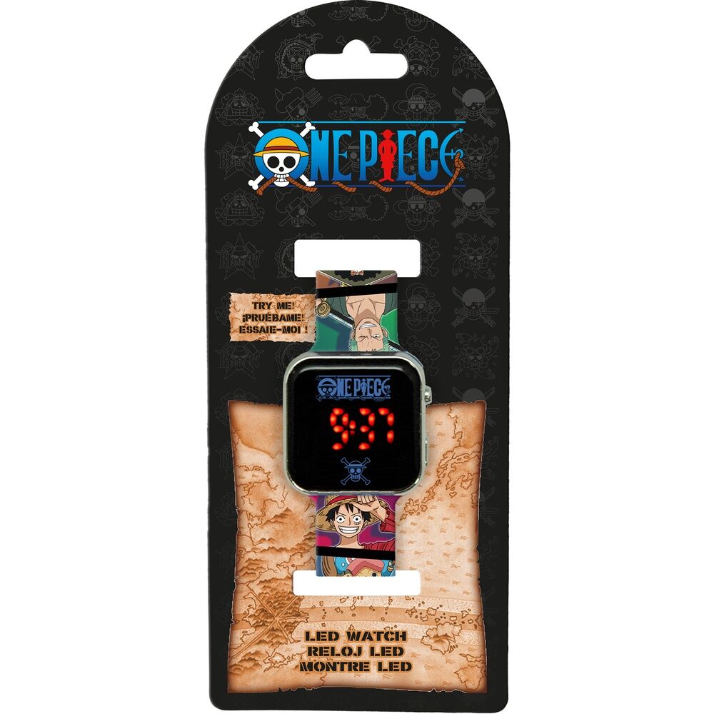 Reloj led One Piece - Frikibase.com