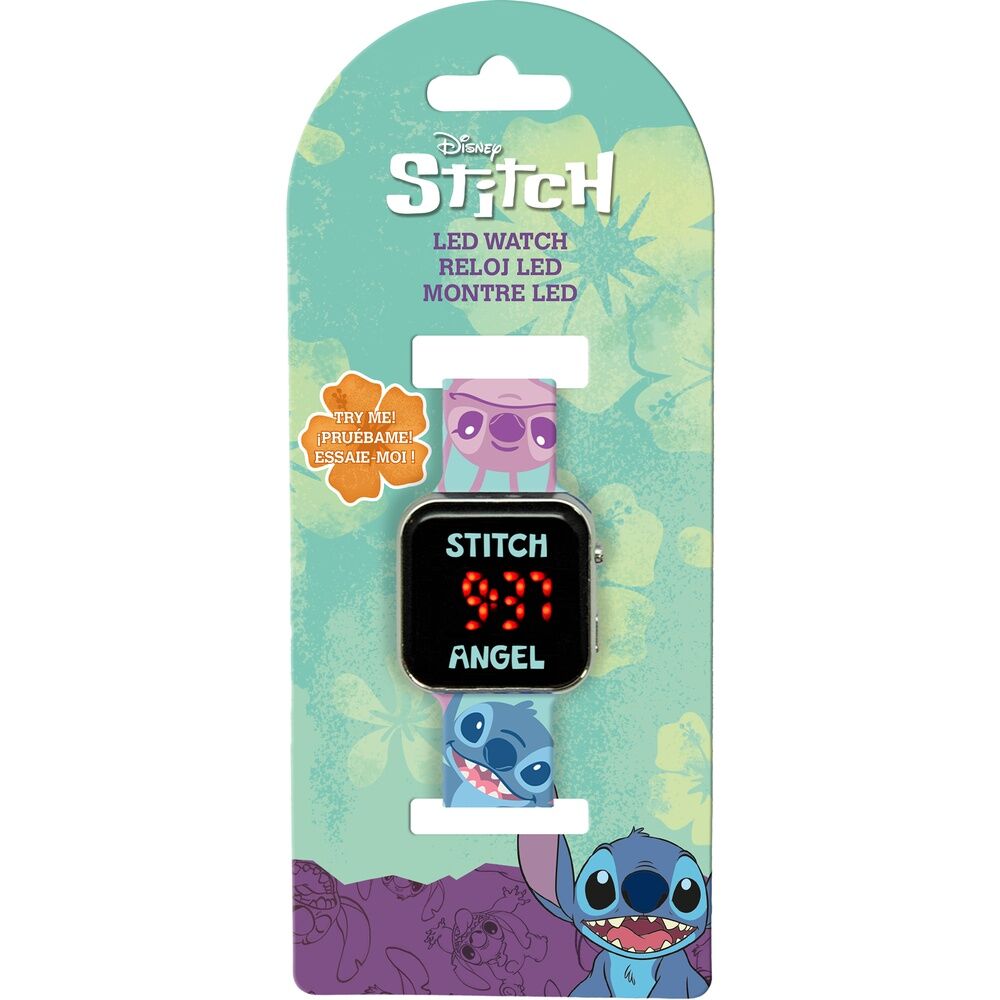 Reloj led Stitch Disney - Frikibase.com