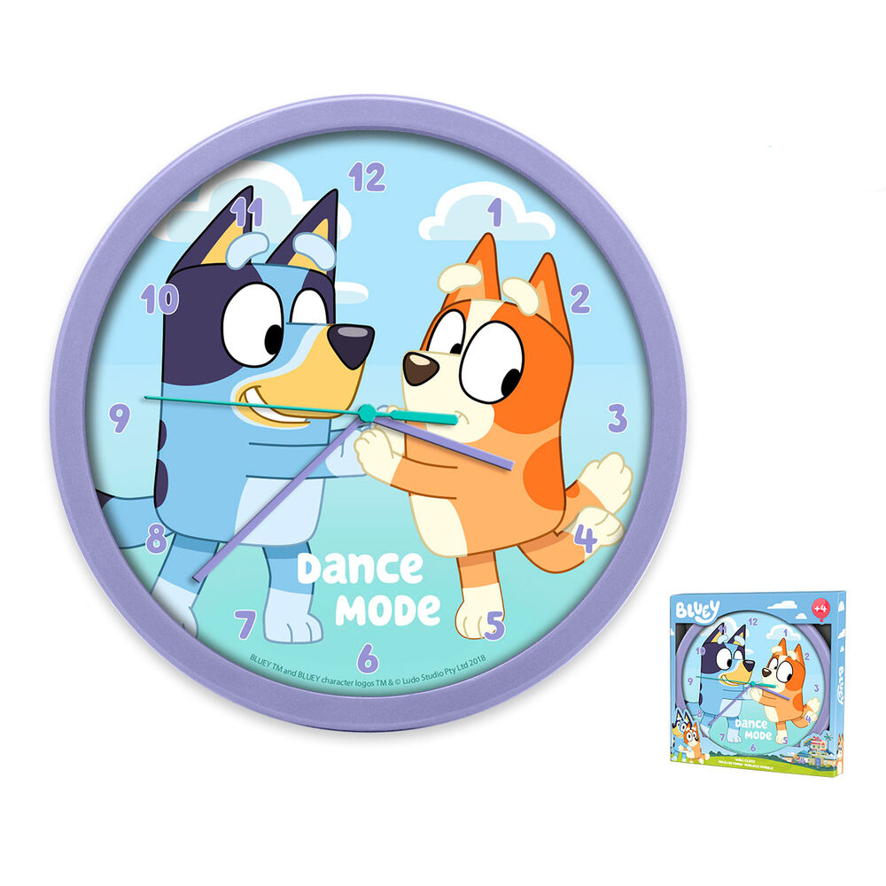 Reloj pared Bluey - Frikibase.com