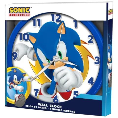 Reloj pared Sonic The Hedgehog - Frikibase.com