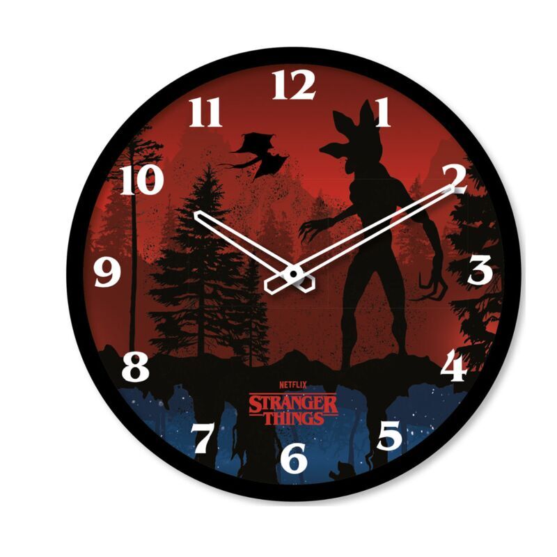 Reloj pared Stranger Things - Frikibase.com