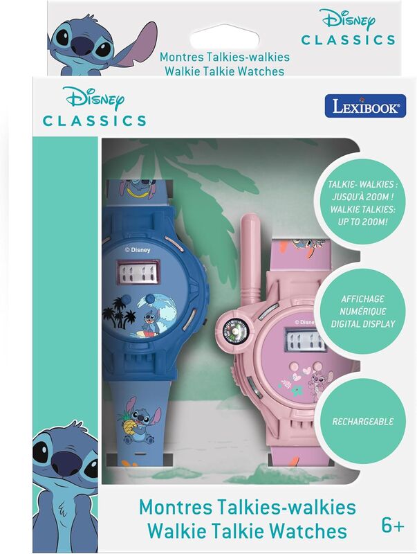 Reloj walkie talkie Stitch Disney - Frikibase.com