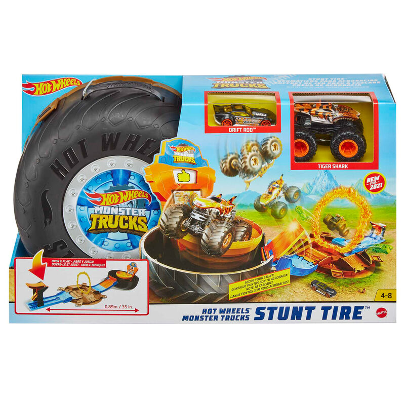 Rueda Acrobacias Monster Trucks Hot Wheels - Frikibase.com