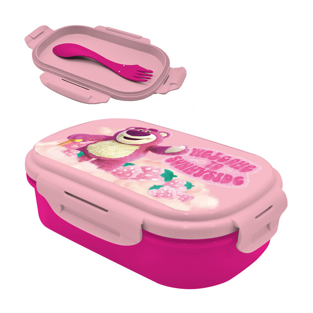 Sandwichera + Cubierto Lotso Toy Story Disney Pixar - Frikibase.com