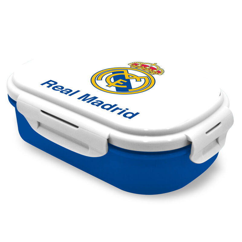 Sandwichera + cubierto Real Madrid - Frikibase.com