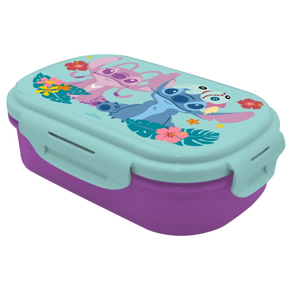 Sandwichera + Cubierto Stitch Disney - Frikibase.com