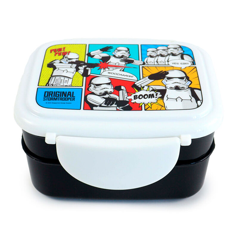 Sandwichera + cubiertos Soldado Imperial Stormtrooper Star Wars - Frikibase.com