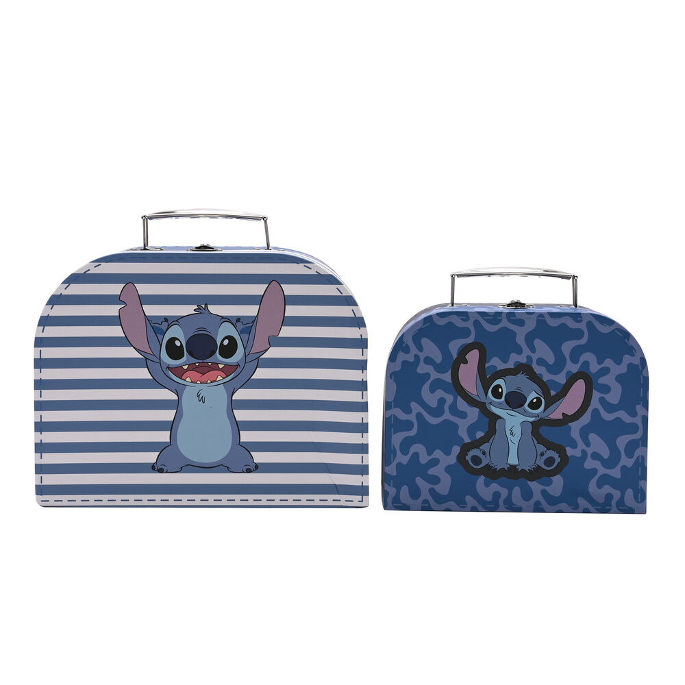 Set 2 cajas almacenamiento Stitch Disney - Frikibase.com