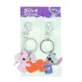 Set 2 Llaveros Angel & Stitch Disney – imagen 3