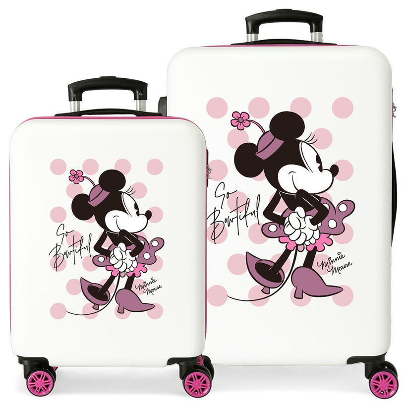 Set 2 maletas trolley ABS Have A Good Time Minnie Disney 55/65cm - Frikibase.com