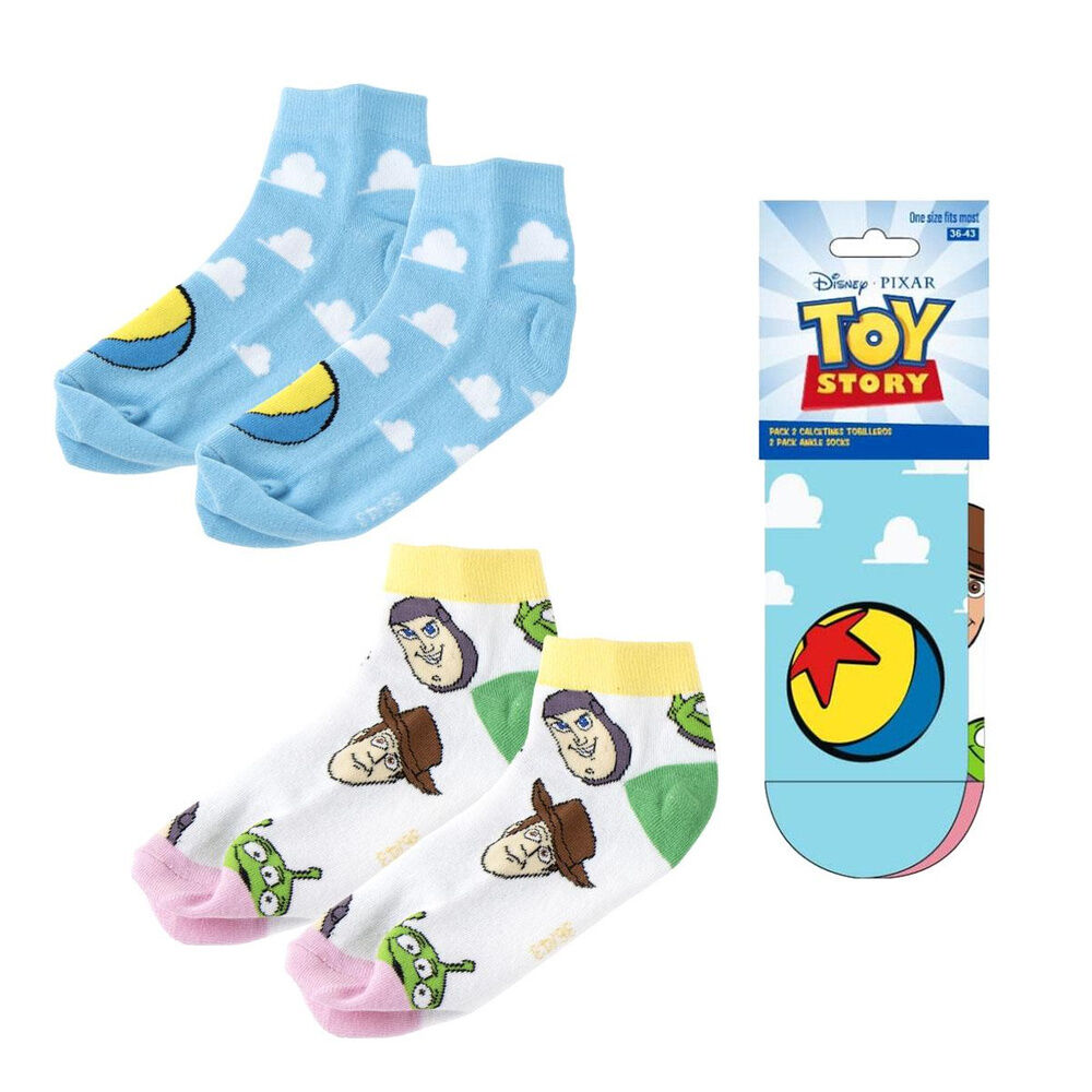 Set 2 pares calcetines Toy Story Disney Pixar adulto - Frikibase.com