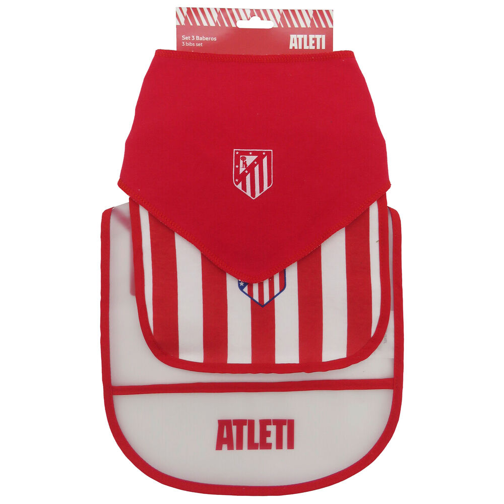 Set 3 Baberos Atletico de Madrid - Frikibase.com