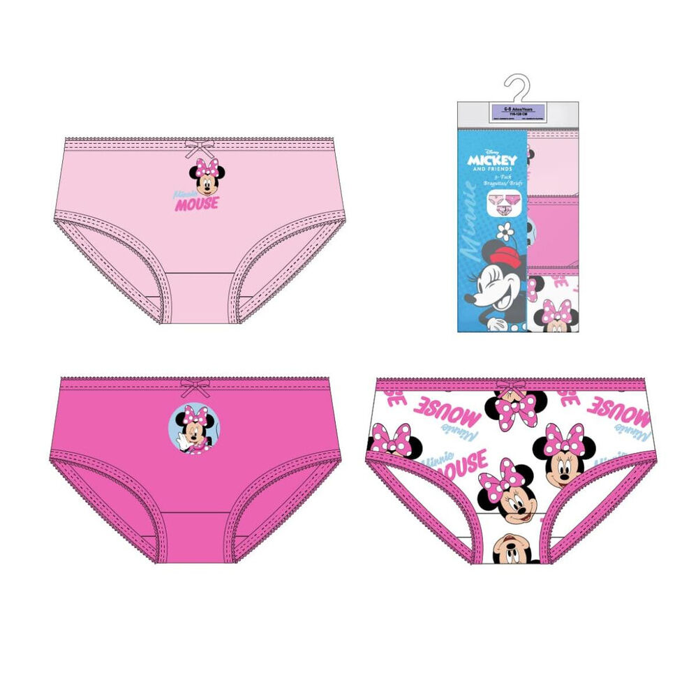 Set 3 braguitas Minnie Disney - Frikibase.com