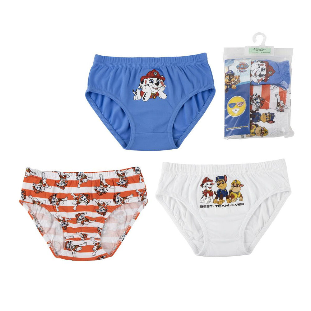 Set 3 calzoncillos Patrulla Canina Paw Patrol - Frikibase.com