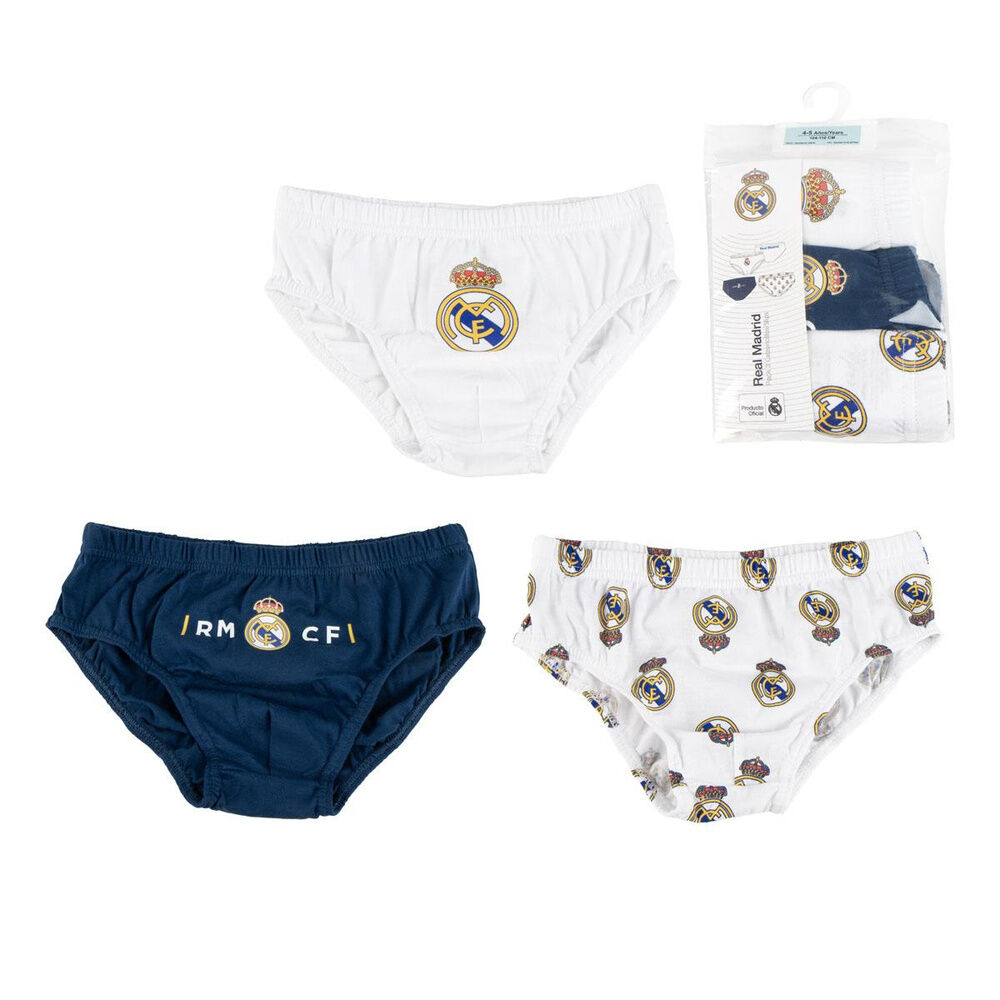 Set 3 calzoncillos Real Madrid - Frikibase.com