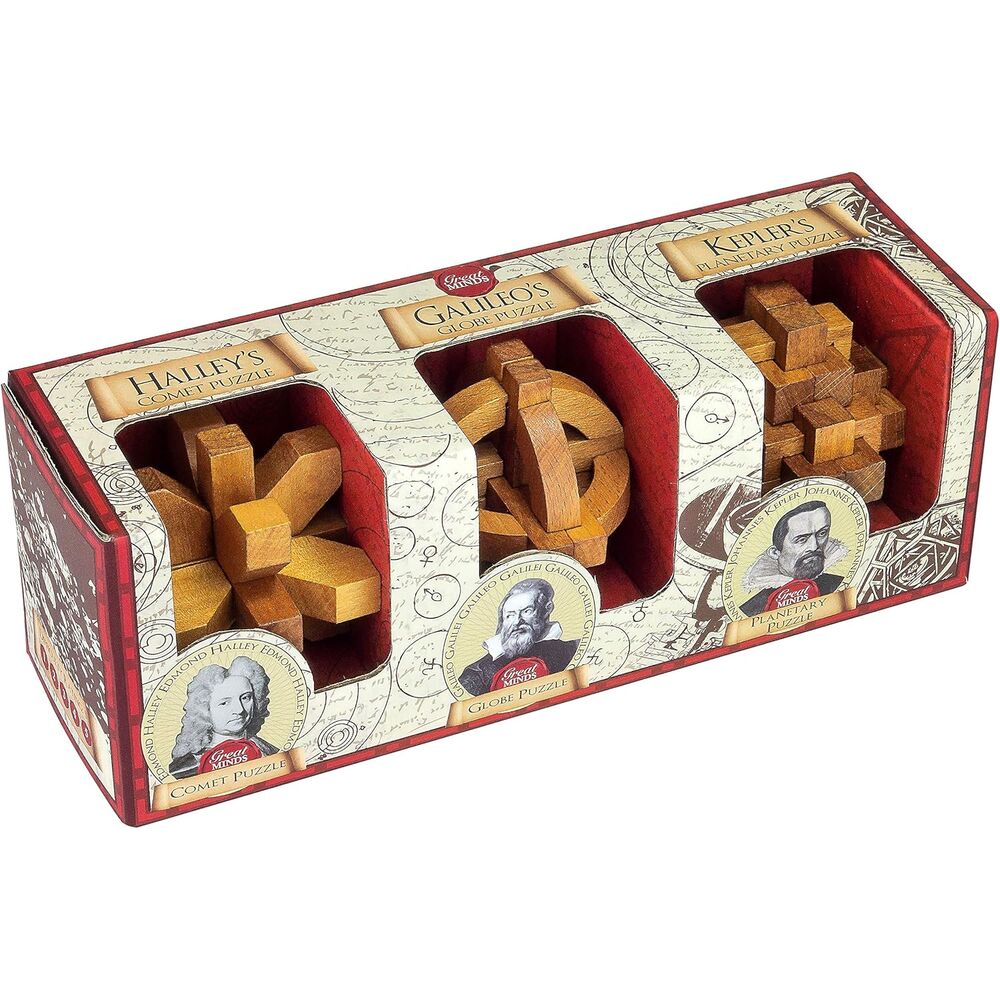 Set 3 juegos habilidad Halley Galileo and Kepler - Frikibase.com